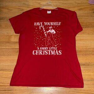 Harry Styles Christmas tee medium